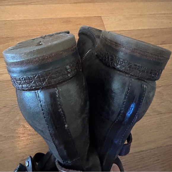 A.S.98 Bradley Boho Mid-calf Distressed Boots - Picture 6 of 14